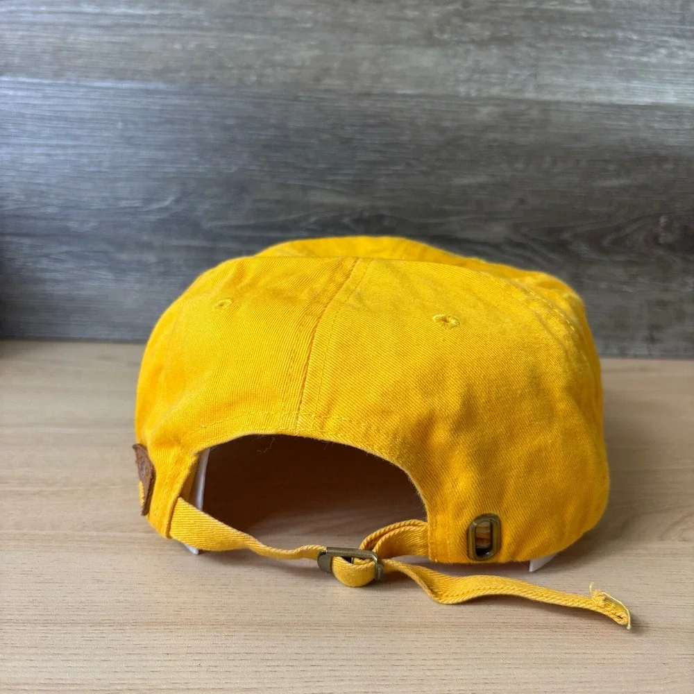 Vintage Final Four Hat Cap Strap Back Womens Yellow Texas 2002 Adjustable